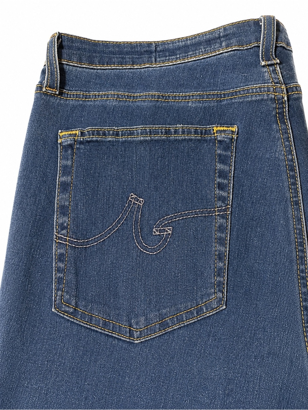 Ag Adriano Goldschmied Deep Indigo Straight Jeans - Picture 6 of 7